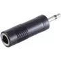 Vadu savienotājs ShiverPeaks BS57002 3.5mm 6.3mm Melns Vīrietis/Sieviete