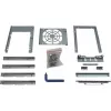 Servera korpuss Inter-Tech 4U-4424 Rack Melns, Sudrabs