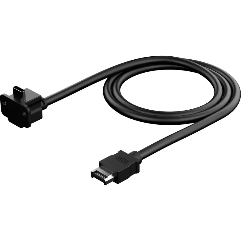 USB-C kabelis Fractal Design FD-A-USBC-002 1m Melns 10 Gbit/s