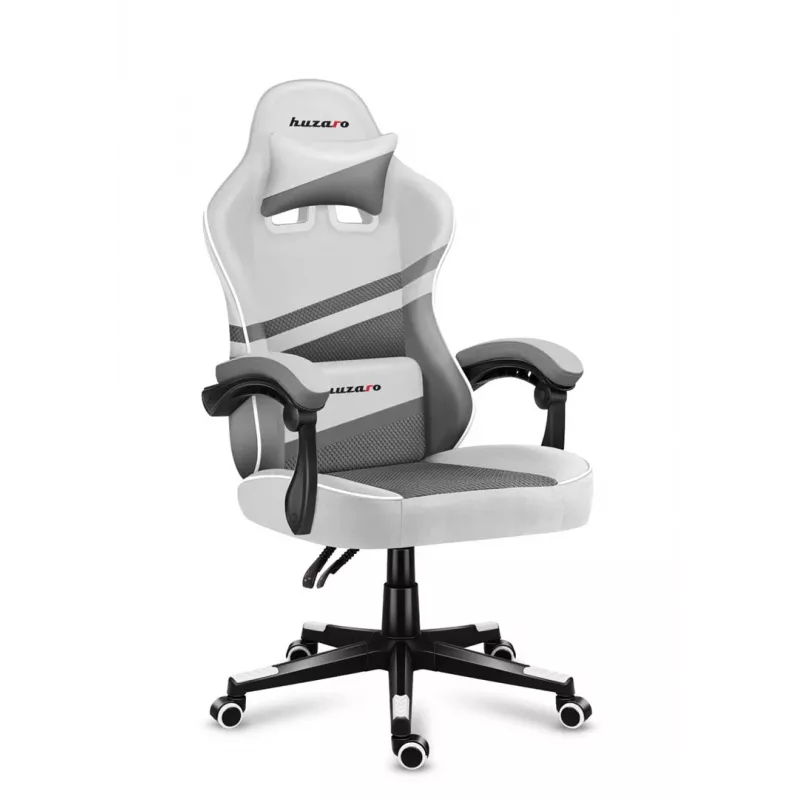 Spēļu krēsls Huzaro Force 4.4 White Mesh