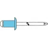Aklā kniede GESIPA VA A2 4×8 mm plakanapaļa galva 2,5–4,5 mm