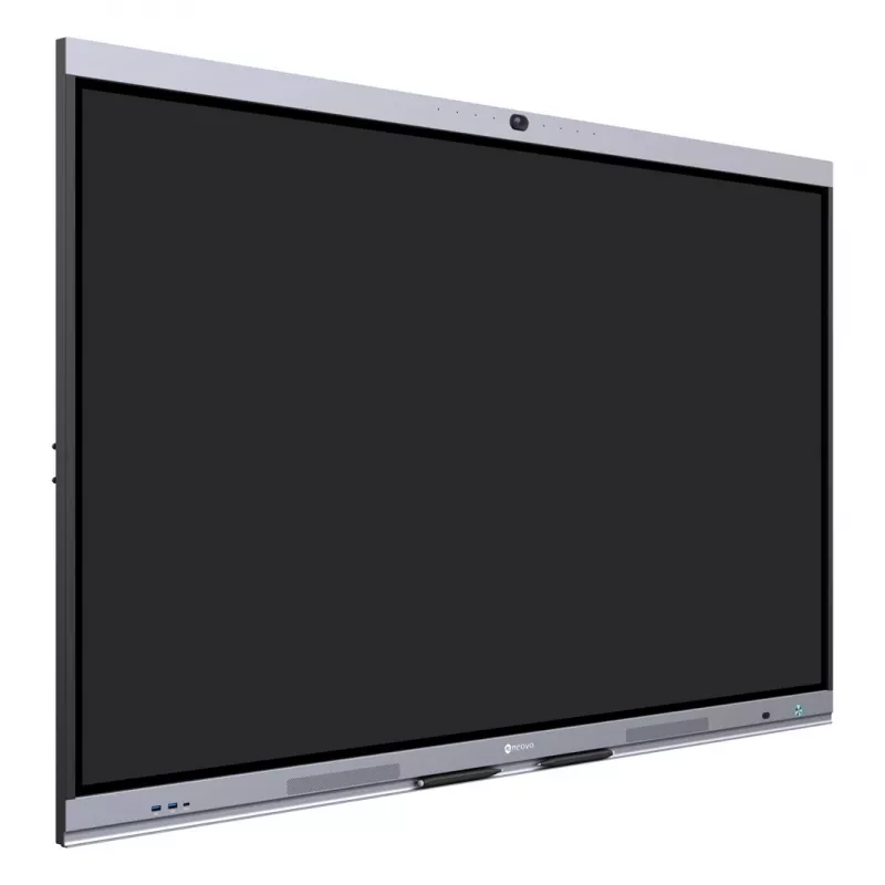 Interaktīvā tāfele AG Neovo IFP7504P 75 collu (74,5 collas) 4K UHD IPS LED skārienekrāns, 3840x2160, Android 13, 8 GB RAM, 128 GB atmiņa, iebūvēta 8 MP AI kamera