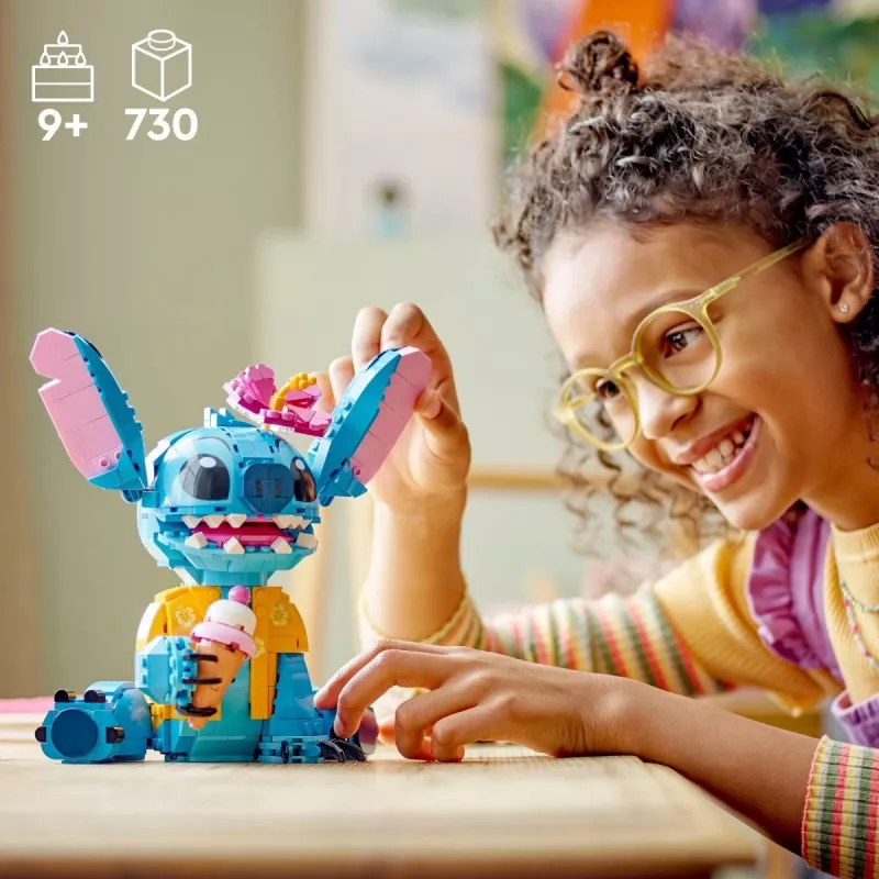 LEGO | Disney Stitch būvējama rotaļlieta ar saldējuma konusu 43249