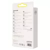Baseus Crystal Shine kabelis USB uz Lightning, 2.4A, 2m (violets)
