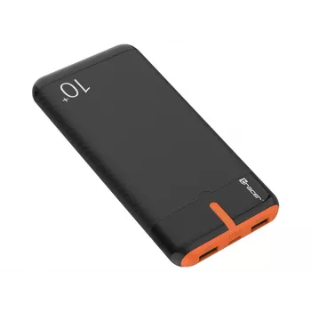 PowerBank EnerGo 10000mAh melni-oranžs