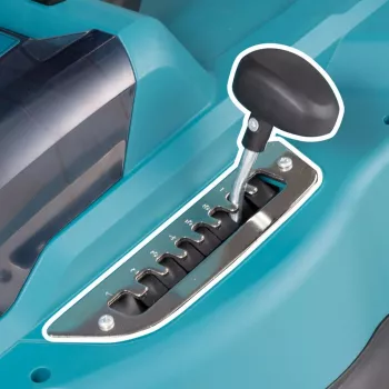 Makita DLM330ST zāles pļāvējs Stumjamais zāles pļāvējs Akumulators Melns, Zils