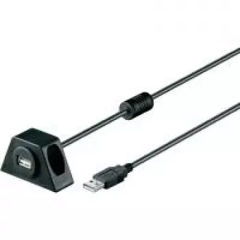 USB pagarinājuma kabelis Goobay USB 2.0 1,2 m melns