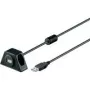 USB pagarinājuma kabelis Goobay USB 2.0 1,2 m melns