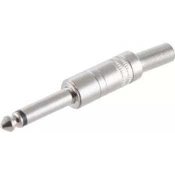 Mono 2-Poles 6.3 mm Jack Spraudnis ShiverPeaks 22220506 Metāla, 6.3 mm mono savienotājs