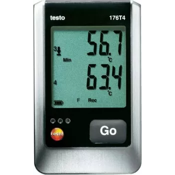 TESTO temperatūras datu reģistrators 176 T4 (0572 1764)