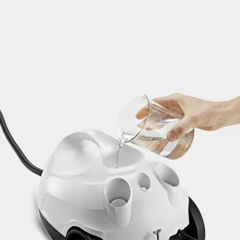 Kärcher SC 2 EasyFix Cylinder tvaika tīrītājs 1 L 1500 W Melns, Balts