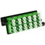 Adaptera plāksne ACT FA2151 — 6x LC quad, 24 šķiedras, OS2 APC8