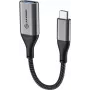 Alogic Super Ultra USB-C (vīrišķais) uz USB-A (sieviešu) adapteris, USB 3.1 Gen 1, 15 cm, Space Grey (ULCAA-SGR)