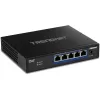 Tīkla slēdzis Trendnet TEG-S750 10G Ethernet 5 porti Melns