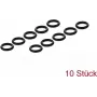 O-gredzens Navilock 12680 Melns Silikons 6.5 mm