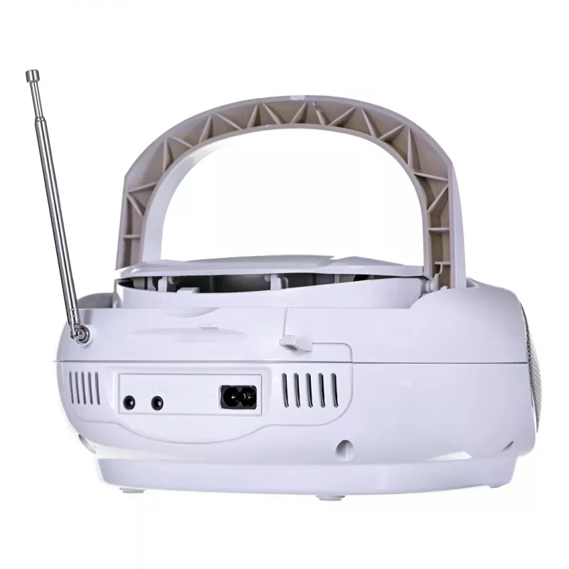 Pārnēsājamā stereo sistēma Blaupunkt BB7-WH, 2.4 W, FM, pelēka, MP3 atskaņošana