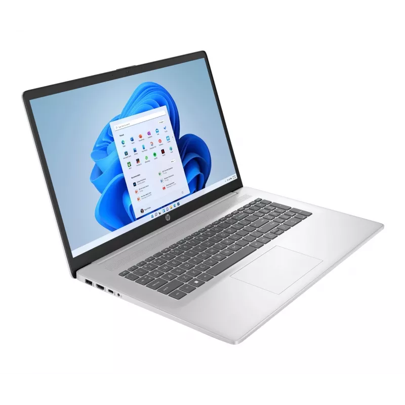 Pārnēsājamais dators HP 17-cn4009nw, 17,3 collu FHD, Intel Core 5 120U, 16GB RAM, 512GB SSD, Windows 11 Home
