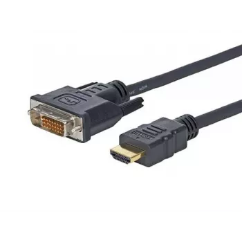 Vivolink PROHDMIDVI3 video kabeļa adapteris 3 m HDMI-DVI-D Melns