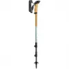 Pārgājienu nūjas Leki Makalu Lite regulējamas 90–125 cm, pelēkzaļa