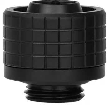 Thermal Grizzly DeltaMate Fitting ST16 savienojums, melns — montāžas adapteris ST16 ligzdām