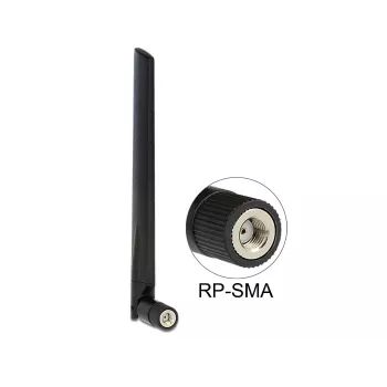 DeLOCK 88898 Omni-virziena antena ar RP-SMA savienotāju 5 dBi