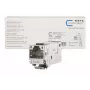 RJ45 savienotājs METZ CONNECT 130910KZ Sudraba Sievišķais 12 gab.