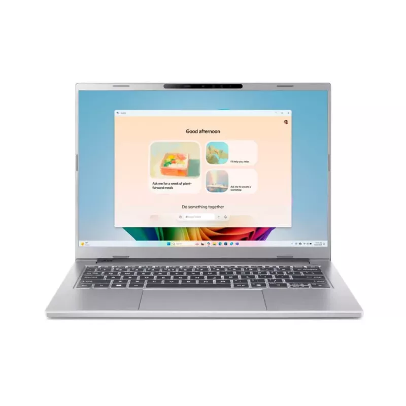 Portatīvais dators Acer Aspire 14 AI A14-53M-52FA 14 collu Intel Core Ultra 5 16GB 512GB Intel Arc Graphics Windows 11