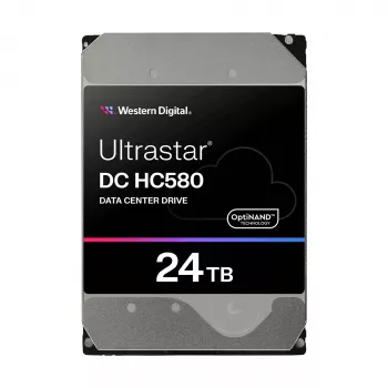 Cietais disks Western Digital 24TB 3.5 collas SAS DC HC580