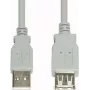 USB kabelis e+p CC 518/1 USB 2.0 1.5m Balts