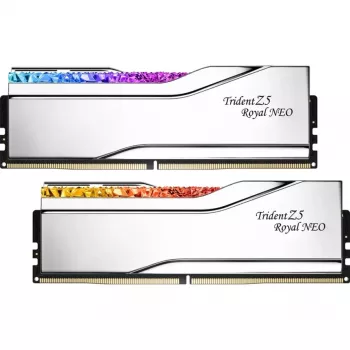 G.Skill Trident Z5 Royal NEO RGB EXPO 32GB (2x16GB) DDR5 PC5-48000C28 6000MHz - Sudrabs