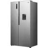 Gorenje HZF55082 NRS917E41XWD G400 Brīvstāvošs Amerikāņu stila ledusskapis, Pelēks, 2 durvis, Skārienvadība, LED