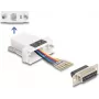 DELOCK adapteris D-Sub 15 uz RJ12 balts 67088