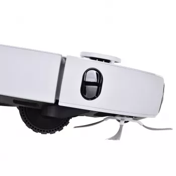 Robotputekļsūcējs EZVIZ RS2 ar kartēšanu, 4000 Pa sūkšana, 5200 mAh akumulators, 220 min darbība, mazgājama mopa pamatne ar 5/5.5 L ūdens tvertnēm