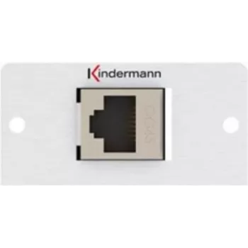 Kindermann Konnect 50 alu - Modulārais Faceplate-Snap-In - GG45 (7444000424)