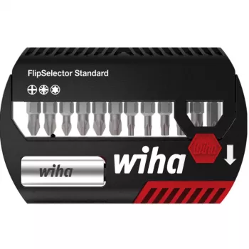 Wiha FlipSelector Standard 12 gab. skrūvgriežu uzgaļu komplekts