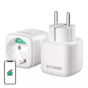 BlitzWolf BW-SHP15 ZigBee 3680W – iebūvējama viedā kontaktligzda