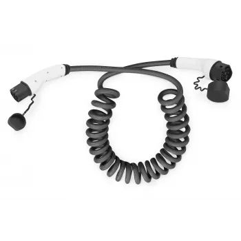 Digitus spirālveida EV uzlādes kabelis 10 m Type 2 – Type 2 32 A 240 V