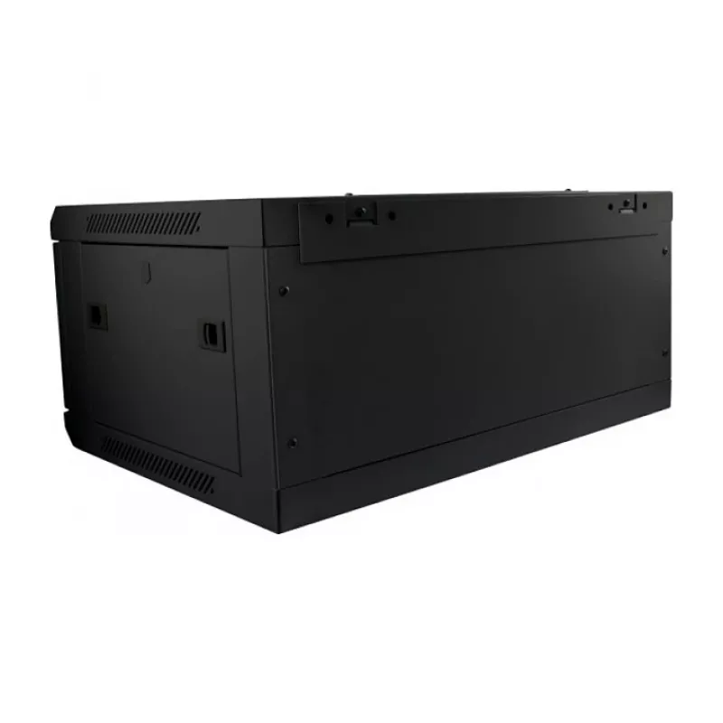 Sienas skapis ALLNET ALL-SMC6609SCHWARZ 9U, 600×600×503 mm, 50 kg, atslēgas slēdzene, melns