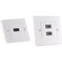 shiverpeaks BASIC-S HDMI sienas kontaktligzda, 1x HDMI, tīri balta