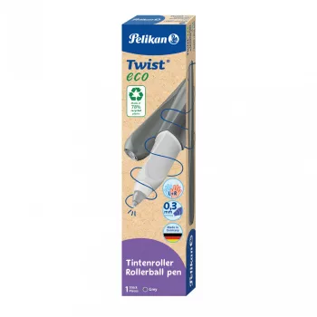 Pildspalva Pelikan Twist eco Blue Grey, gluda rakstīšana, zila