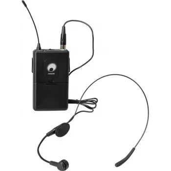Bezvadu mikrofons Omnitronic WAMS-12 865 MHz, rokas vokālais/PA sistēma