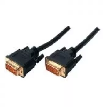 DVI-D/DVI-D kabelis Melns ShiverPeaks 3m