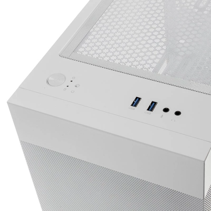 PC korpuss Lian Li LANCOOL 205 Mesh C Midi Tower Balts
