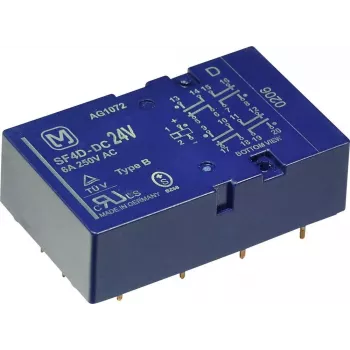 Panasonic PCB relejs 24 V/DC 6 A 4x NO, 4x NC SF4D24