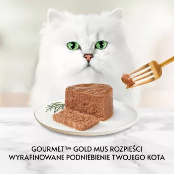 Purina GOURMET Gold Adult kaķu mitrā barība ar tunzivi 85 g skārdenē
