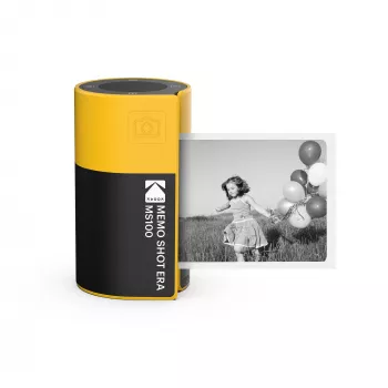 Kodak MemoShot Era MS100 foto printeris 68.58 x 45.72 mm Melns Dzeltens