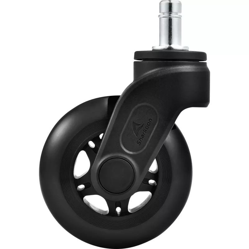 Riteņi Sharkoon SW10 Melni PU plastmasa