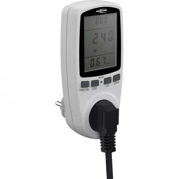 Enerģijas patēriņa mērītājs ANSMANN APM2 120-0007 ar LCD displeju