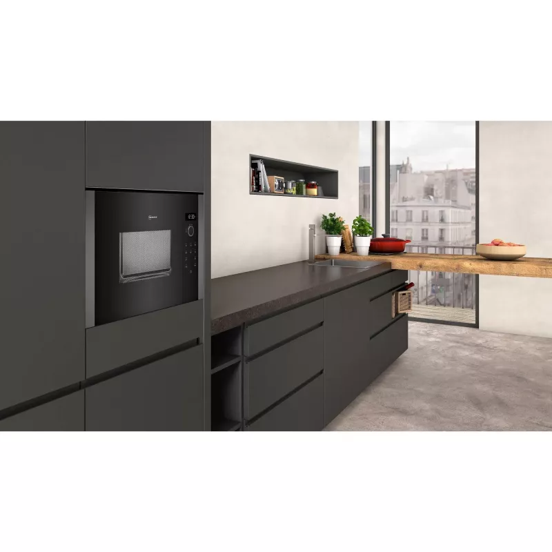 Neff HLAWD23G0 Iebūvējamā mikroviļņu krāsns Grafīta Solo 20 L 800 W
