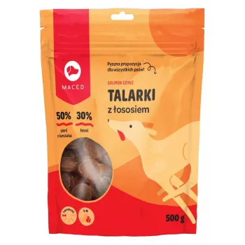 MACED Lašu čipsi - Suņu gardums - 500g